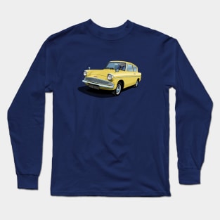 Ford Anglia in panama yellow Long Sleeve T-Shirt